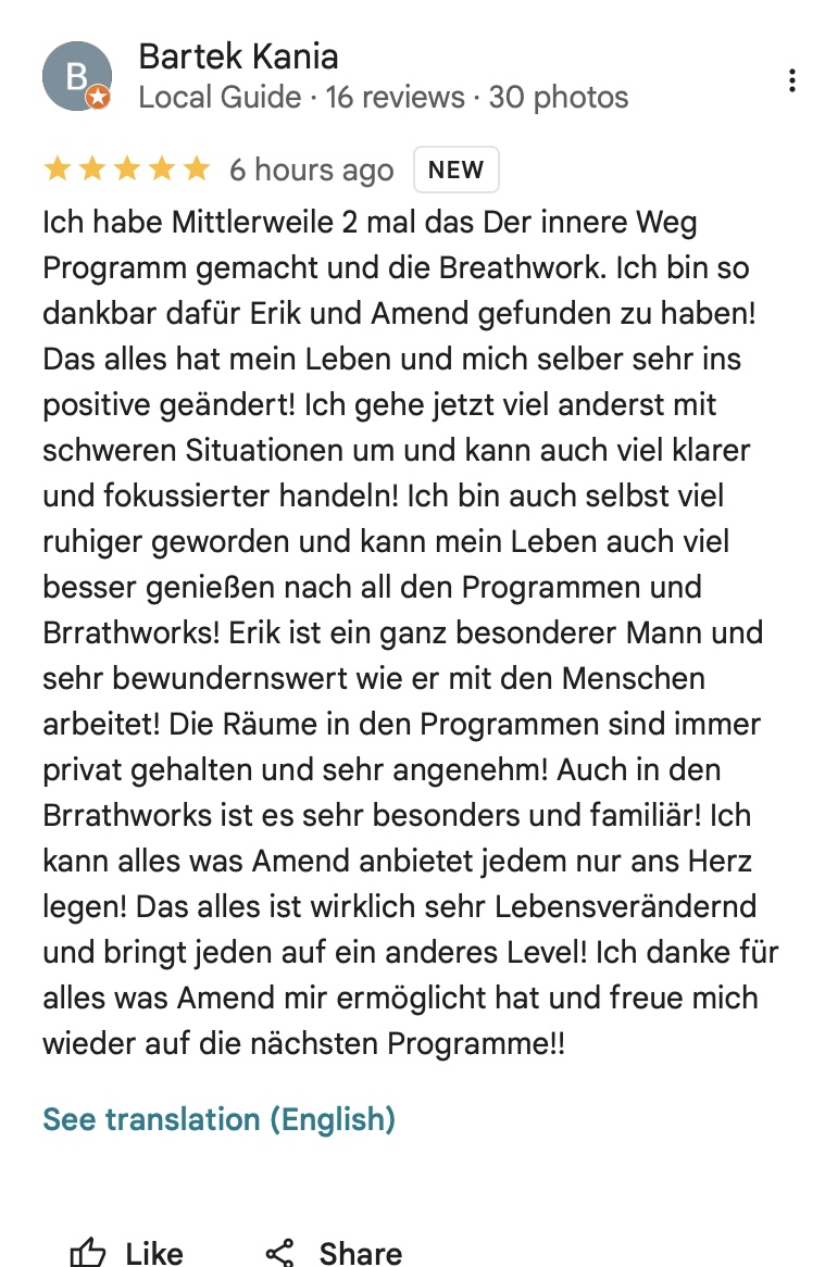 Google Bewertung von Alex