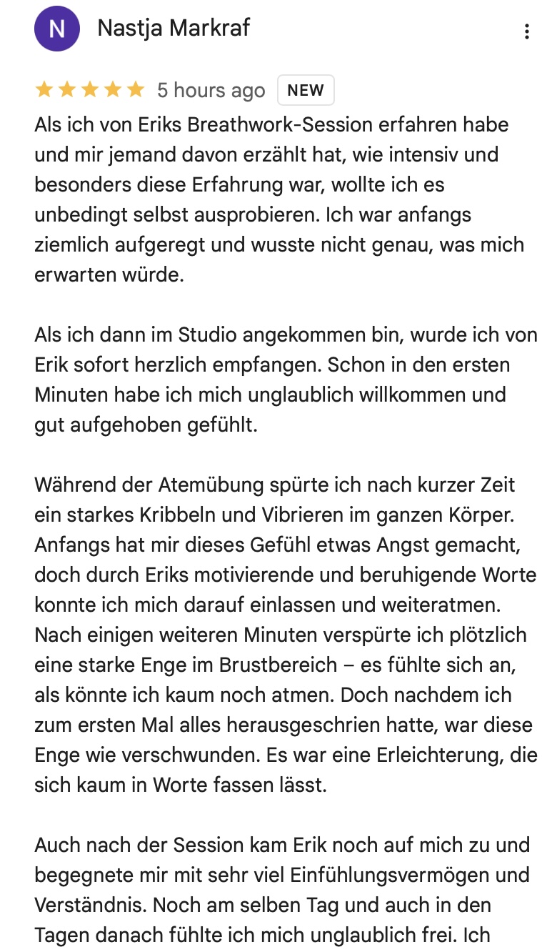 Google Bewertung von Kaan Ocakdan