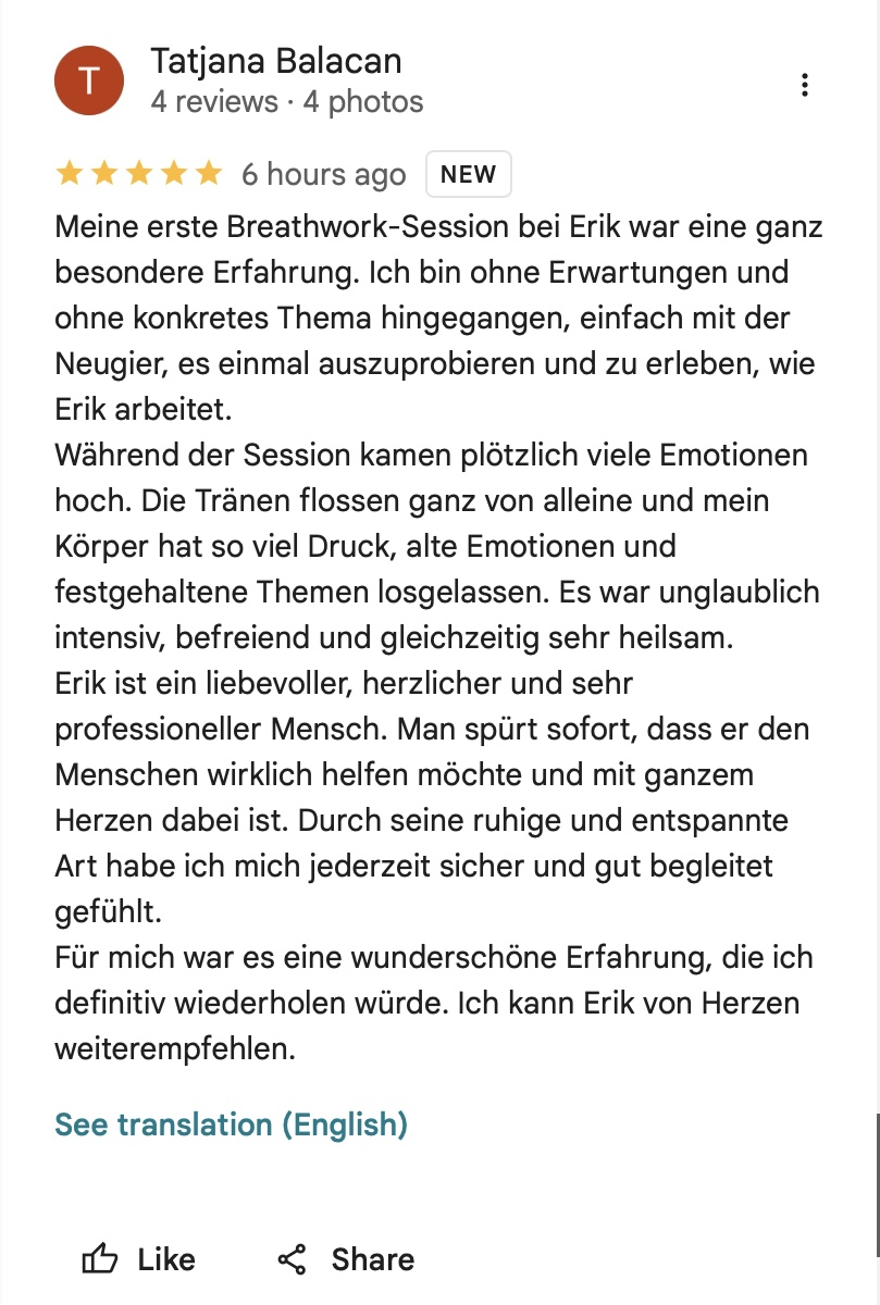 Google Bewertung von Nastja Markgraf Teil 2